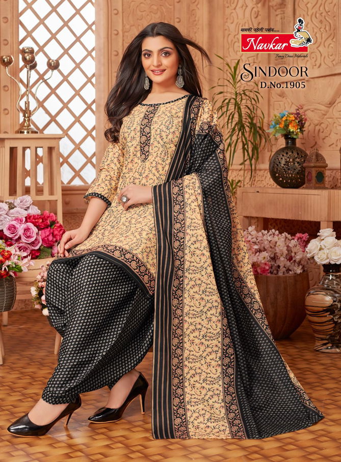 Navkar Sindoor Vol 19 Cotton Readymade Suit Catalog
